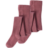 Lil'Atelier Withered Rose Nmfilso 2-Pakning Strømpebukser Lil