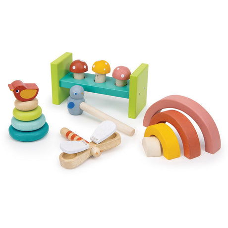 Mentari Hammerboard Sett Hage Tema