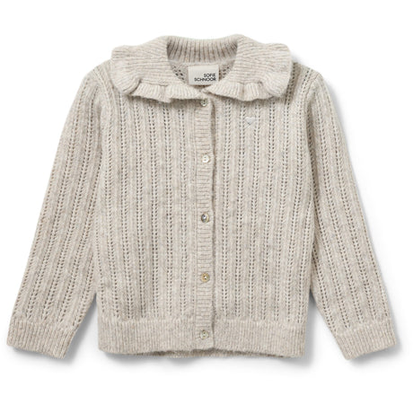 Sofie Schnoor Ecru Melange HennySK Cardigan
