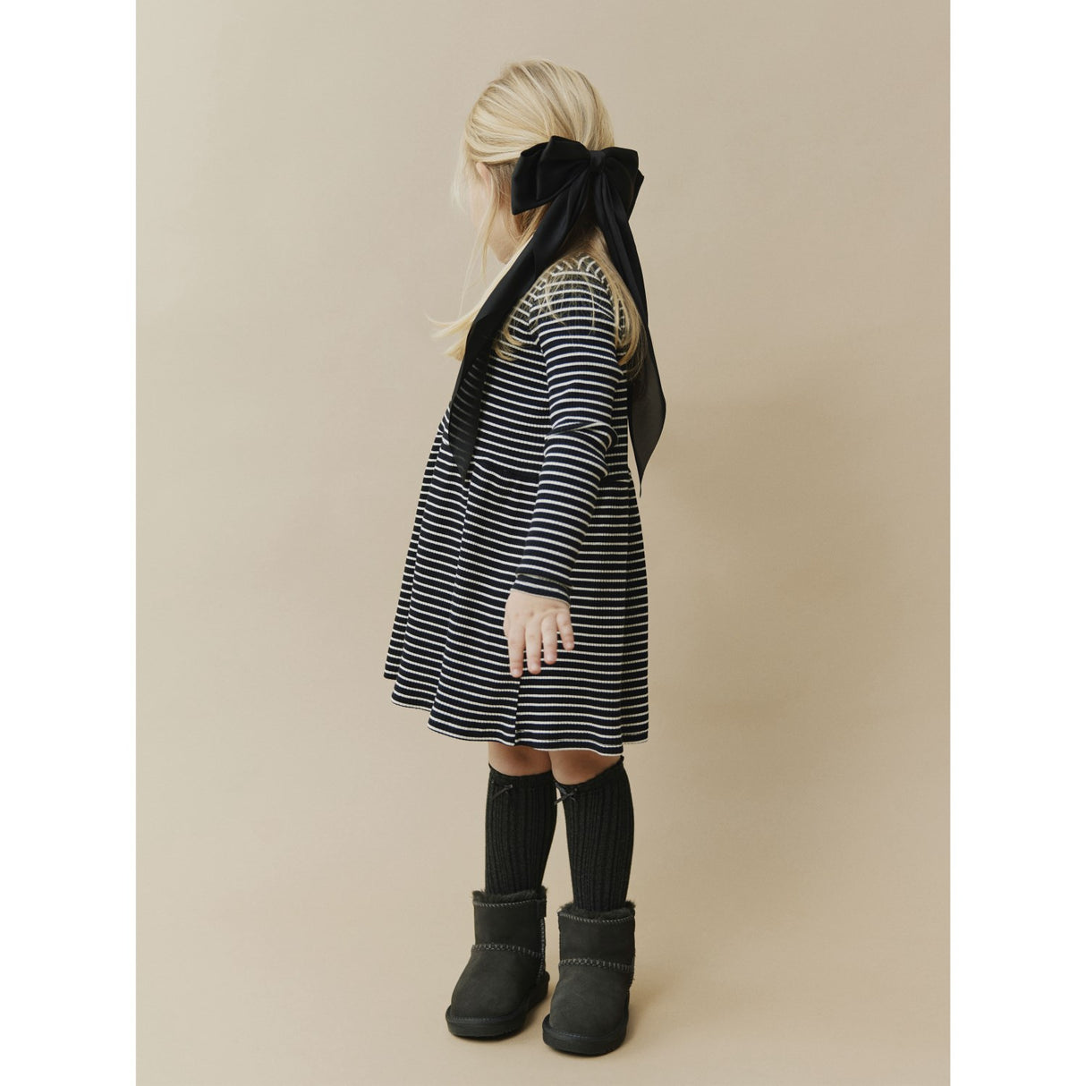 Sofie Schnoor Black Striped BerraSK Kjole