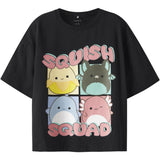 Name It Black Nkfjixera Squish Ss Rlx Topp Box Bfu