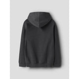 Name It Dark Grey Melange Nkmvimo Ls Sweat Card Bru Noos