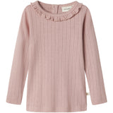 Lil'Atelier Misty Rose Nmfrachel Nis Ls Slim Topp Lil Noos