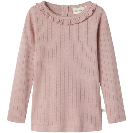 Lil'Atelier Misty Rose Nmfrachel Nis Ls Slim Topp Lil Noos