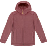 Fjällräven Mesa Purple Kids Keb Fleece Hettegenser