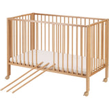 tiSsi® Nature Jori Sammenklappelig Seng Massiv Bøk