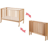 tiSsi® Nature Jori Sammenklappelig Seng Massiv Bøk