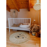 tiSsi® White Laquer Jori Sammenklappelig Seng Massiv Bøk