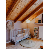 tiSsi® White Laquer Jori Sammenklappelig Seng Massiv Bøk