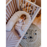 tiSsi® White Laquer Jori Sammenklappelig Seng Massiv Bøk