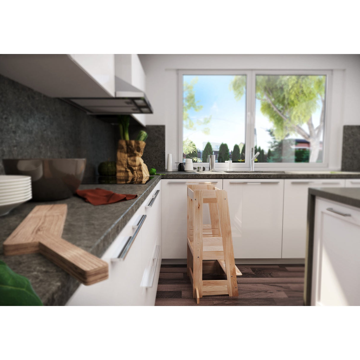 tiSsi® Nature Felix Læringstårn Massiv Bøk