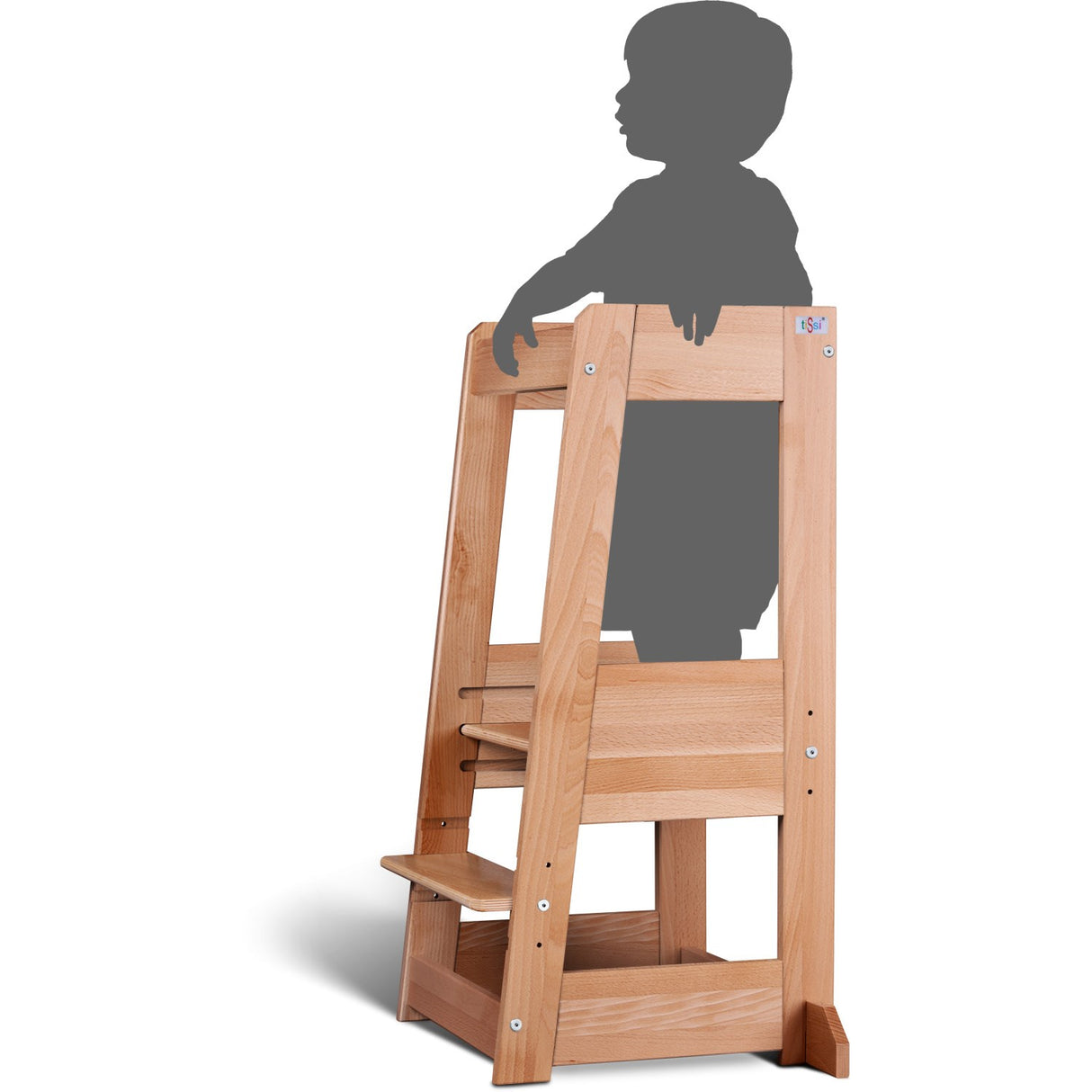 tiSsi® Nature Felix Læringstårn Massiv Bøk