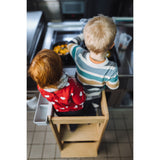 tiSsi® Grey Felix Box I Grå Plast Til Læringstårn Felix