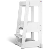 tiSsi® White Laquer Felix Læringstårn Massiv Bøk