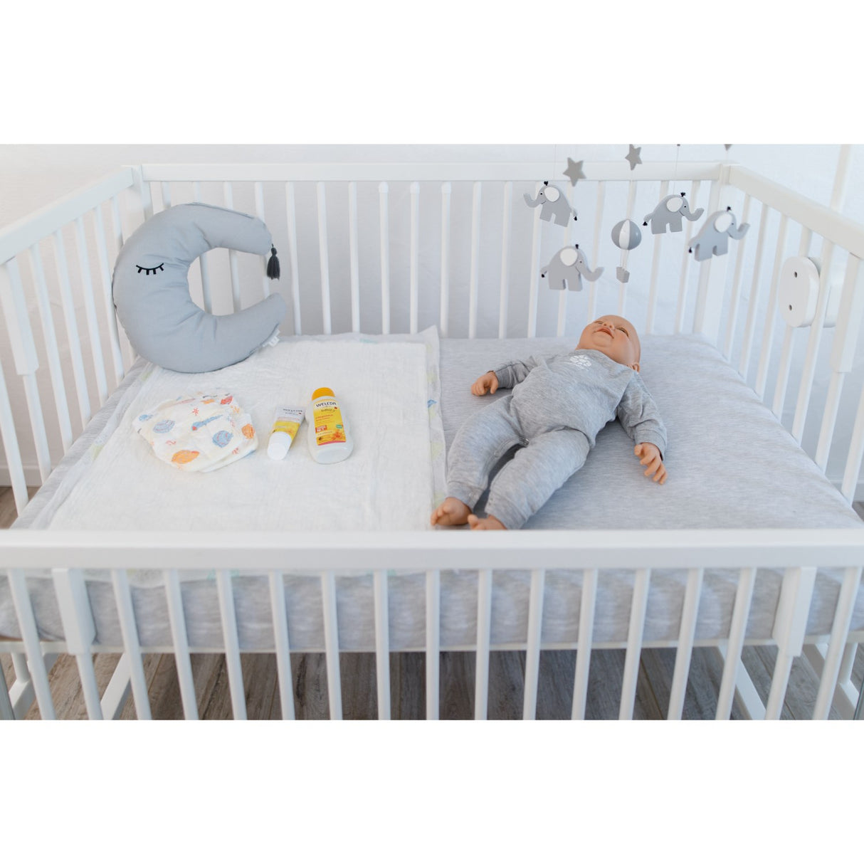 tiSsi® White Laquer Hajo Barneseng Massiv Bøk