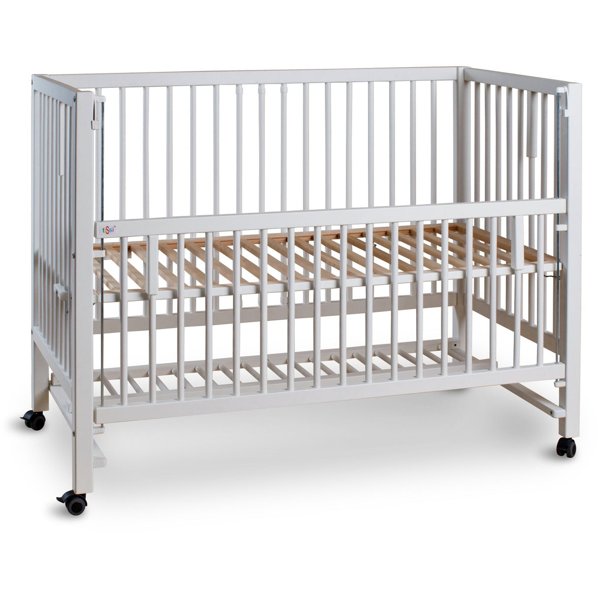 tiSsi® White Laquer Hajo Barneseng Massiv Bøk