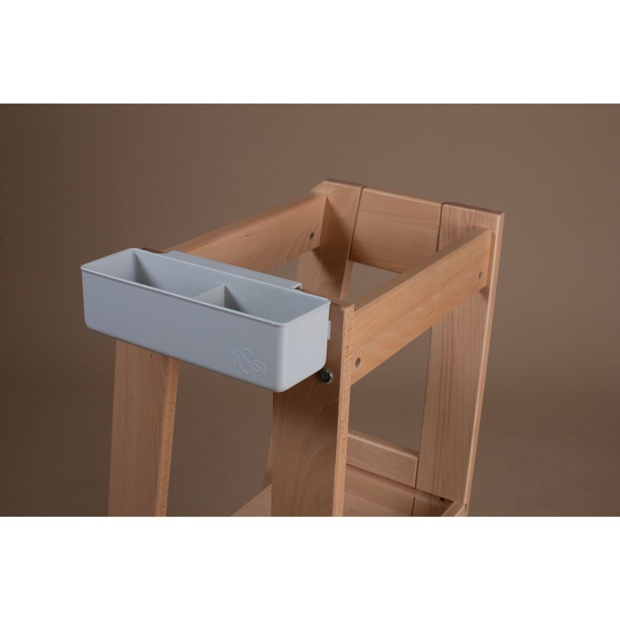 tiSsi® Grey Felix Box I Grå Plast Til Læringstårn Felix