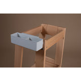 tiSsi® Grey Felix Box I Grå Plast Til Læringstårn Felix