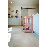 tiSsi® Oriental Rosa Laquer Felix Læringstårn Massiv Bøk