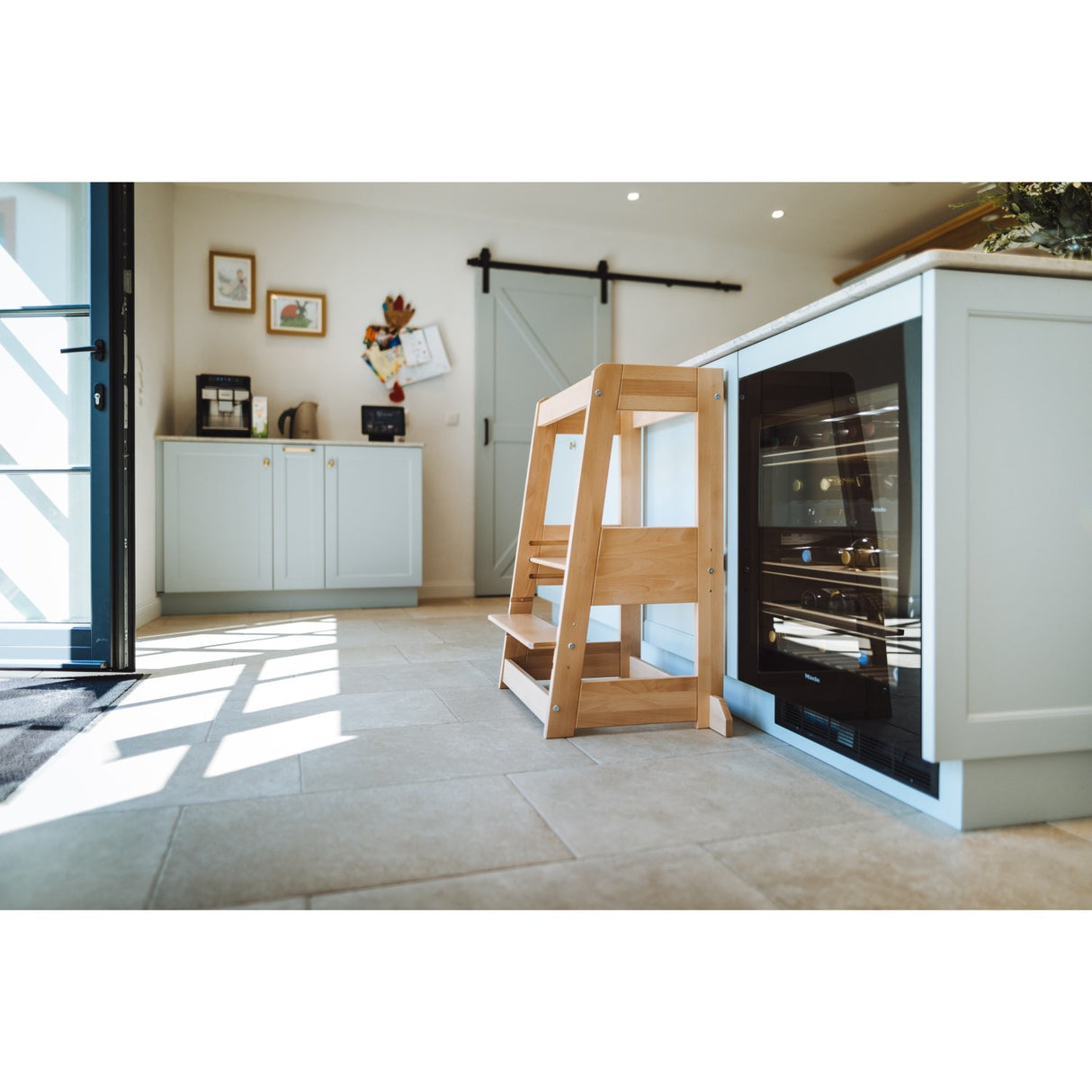 tiSsi® Nature Felix Tvillinge Læringstårn Massiv Bøk