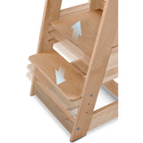 tiSsi® Nature Felix Tvillinge Læringstårn Massiv Bøk