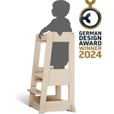 tiSsi® Cashmere Lak Felix Læringstårn Massiv Bøk