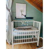 tiSsi® White Laquer Maxi Barneseng Massiv Bøk