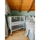 tiSsi® White Laquer Maxi Barneseng Massiv Bøk