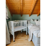 tiSsi® White Laquer Maxi Barneseng Massiv Bøk