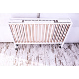 tiSsi® White Laquer Jori Sammenklappelig Seng Massiv Bøk