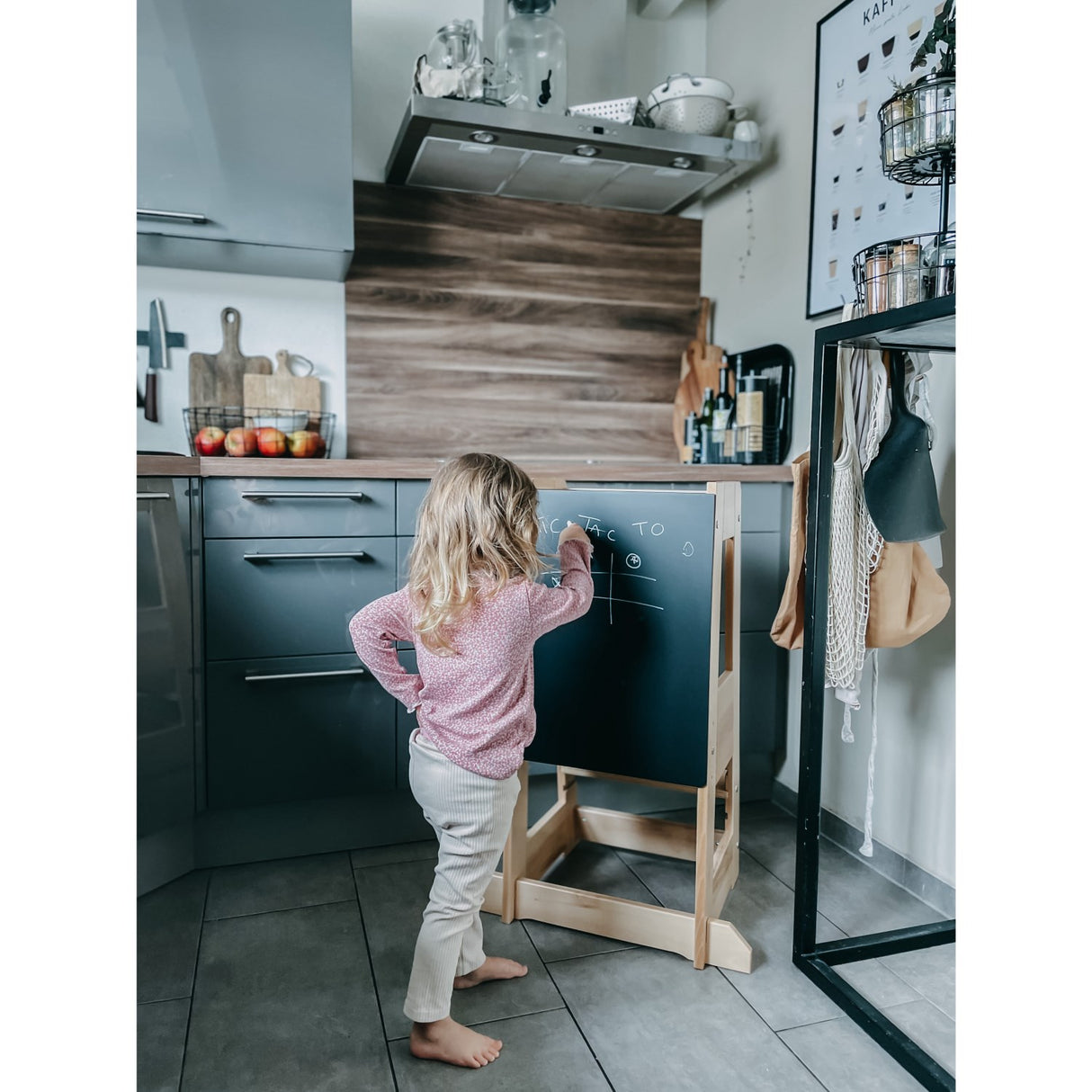 tiSsi® Black Felix Sort Tavle Til Læringstårn Felix