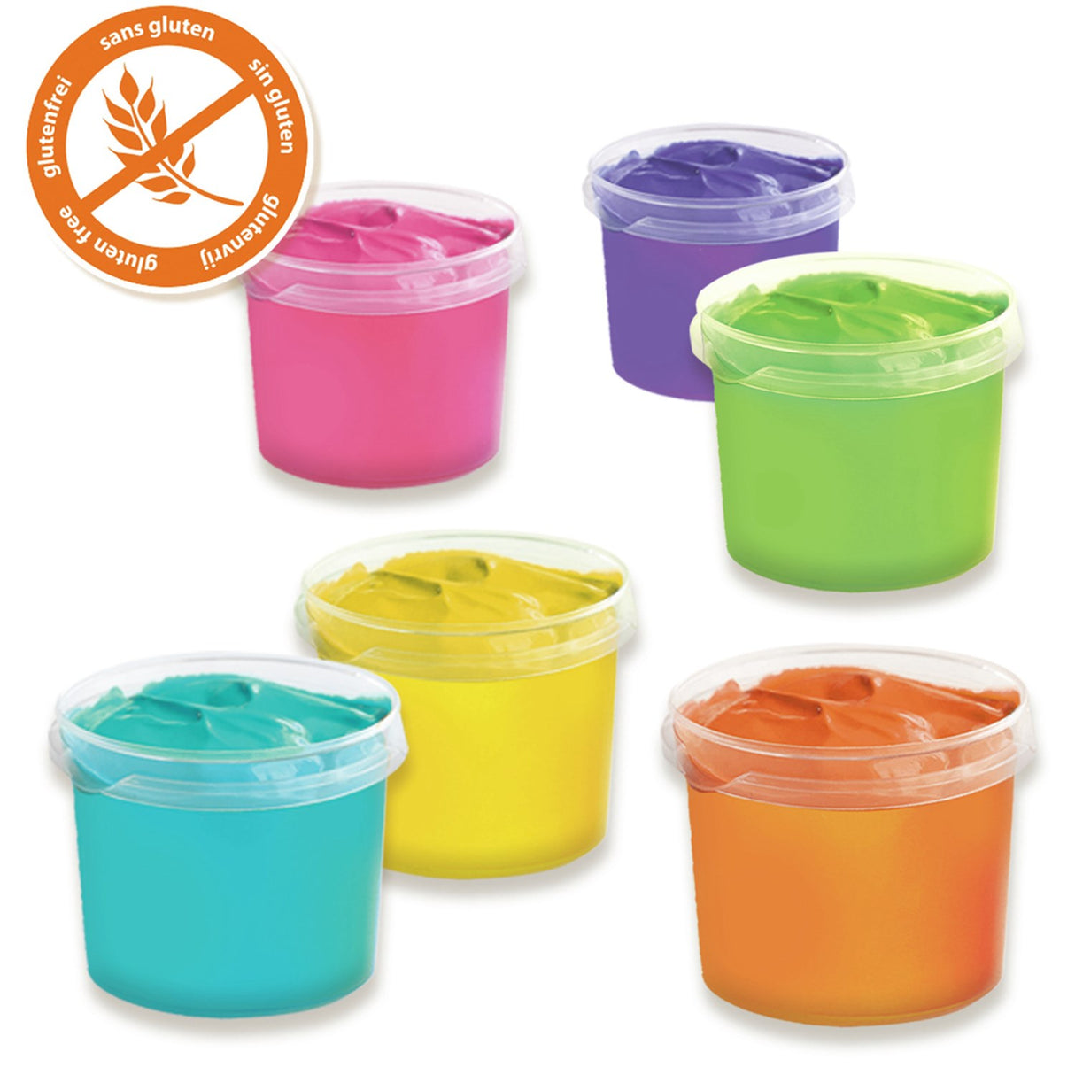 SES Creative Fingermaling Mega Sett 6X110Ml