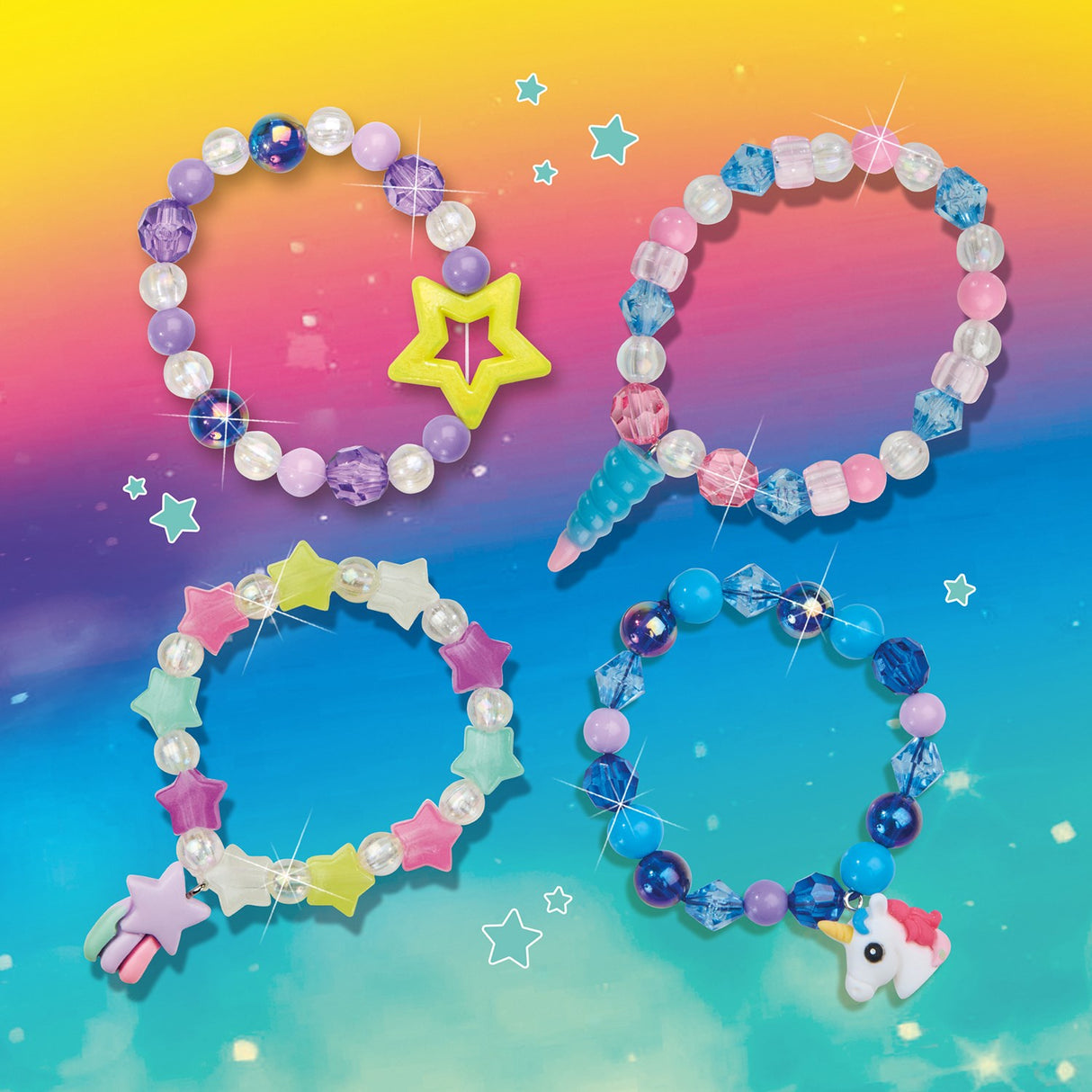 SES Creative Smykker Sett Galaxy Perler