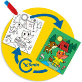 SES Creative Fargelegging Med Vannreise Fargeleggingsbok