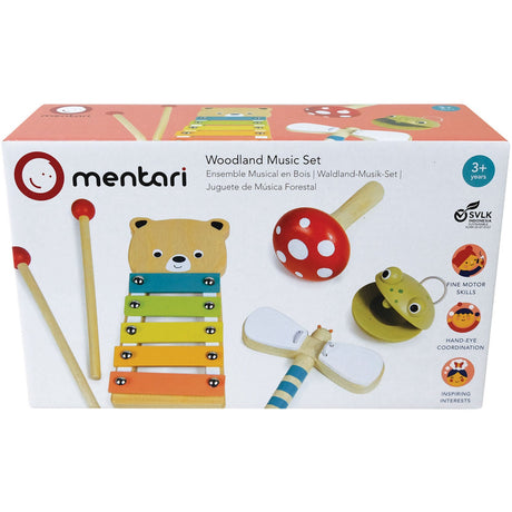 Mentari Music Set Dyr I Skogen