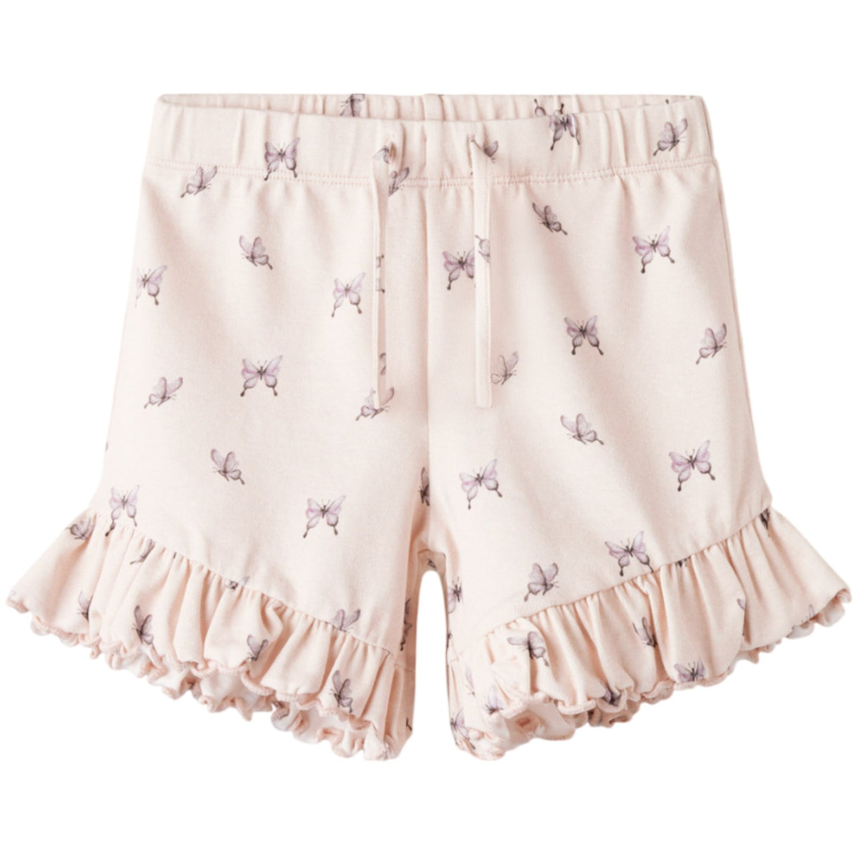 Lil'Atelier Peach Blush Butterfly Gayo Sen Shorts