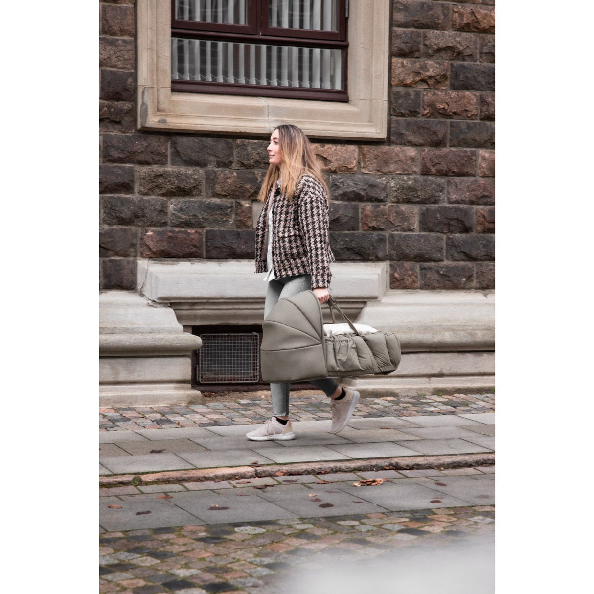 Sebra Dark Olive Hette For 3-In-1 Baby Nest