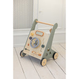Sebra Wooden Activity Walker Bil