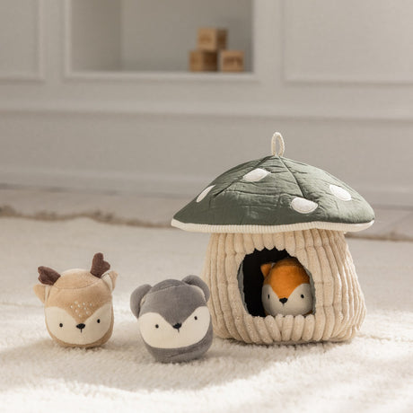 Sebra Mushroom Activity Leketøy Hide & Seek