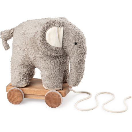 Sebra Grey Pull-Along Leketøy Fanto
