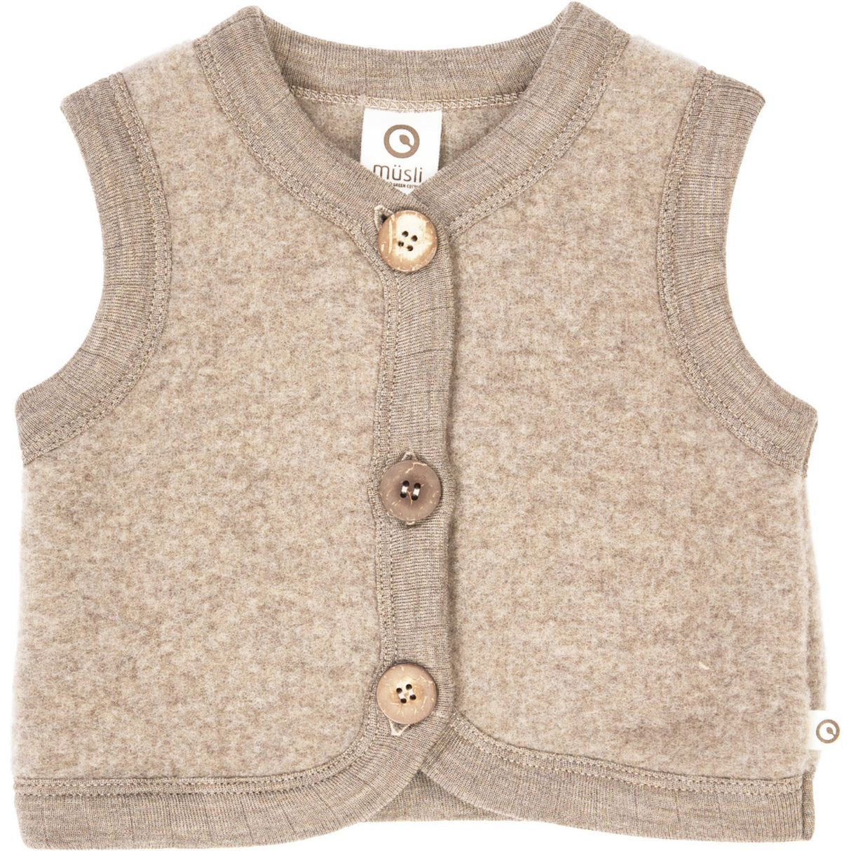 Müsli Balsam Melange Woolly Fleece Vest