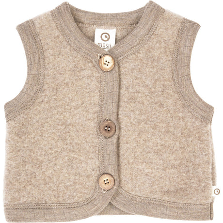Müsli Balsam Melange Woolly Fleece Vest