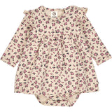 Müsli Oak/ Nostalgia Rose/ Deep Green Zinna L/S Kjole Body