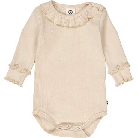 Müsli Oak Cozy Me Rib Frill Halsbånd L/S Body