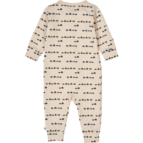 Müsli Oak/ Root/ Deep Green Train Zip Body