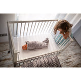 tiSsi® White Laquer Maxi Barneseng Massiv Bøk