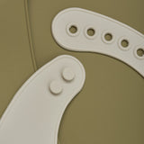 CeLaVi Khaki Silicon Smekke (2-Pack)