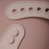 CeLaVi Burlwood Silicon Smekke (2-Pack)