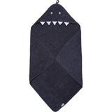 Pippi Odyssey Gray Hooded Baby Håndkle