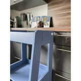 tiSsi® Dove Blue Laquer Felix Læringstårn Massiv Bøk